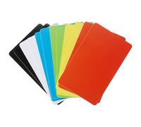 PATIKIL Blank PVC Cards, 12 Pack Inkjet Plastic ID Card CR80 30 MIL White Printable Business Cards, Waterproof Double Sided Printing for Photo ID Badge Inkjet Printers Glossy, 6 Colors