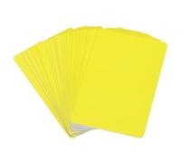 PATIKIL Blank PVC Cards, 20 Pack Inkjet Plastic ID Card CR80 30 MIL White Printable Business Cards, Waterproof Double Sided Printing for Photo ID Badge Inkjet Printers Glossy, Yellow