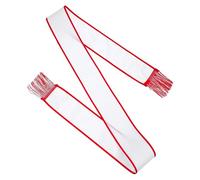 PATIKIL Blank Sash with Tassels, 1 Pcs Plain Birthday Sash Bachelorette Party Beauty Queen Sash for Women Bridesmaid Sash Mother to Be Sash for Homecoming Wedding Party, Red