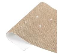 PATIKIL Bling Crystal Rhinestone Sheet, 16.5"x9.4"Self Adhesive Rhinestone Gem Stickers, Bling Diamond Sticker for DIY Crafts Gifts Phone Car Decorations, Champagne Gold