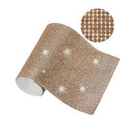 PATIKIL Bling Crystal Rhinestone Sheet, 7.9"x4.7" Self Adhesive Rhinestone Gem Stickers for DIY Crafts Gifts Phone Car Decorations, Crystal Yellow