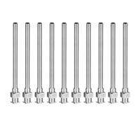 PATIKIL Blunt Tip Dispensing Needle 10G, 10 Pcs 2 Inch Stainless Steel Liquid Dispenser Needles with Lure Lock for Refilling Liquid Inks Adhesives Glue