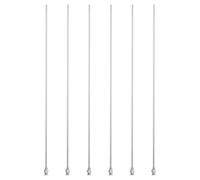 PATIKIL Blunt Tip Dispensing Needle 13G, 6 Pcs 10 Inch Stainless Steel Liquid Dispenser Needles with Lure Lock for Refilling Liquid Inks Adhesives Glue