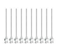 PATIKIL Blunt Tip Dispensing Needle 16G, 10 Pcs 2 Inch Stainless Steel Liquid Dispenser Needles with Lure Lock for Refilling Liquid Inks Adhesives Glue