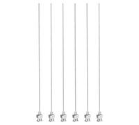 PATIKIL Blunt Tip Dispensing Needle 20G, 6 Pcs 5 Inch Stainless Steel Liquid Dispenser Needles with Lure Lock for Refilling Liquid Inks Adhesives Glue
