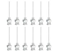 PATIKIL Blunt Tip Dispensing Needle 24G, 12 Pcs 1 Inch Stainless Steel Liquid Dispenser Needles with Lure Lock for Refilling Liquid Inks Adhesives Glue