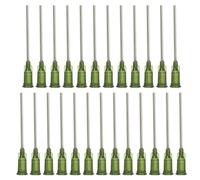 PATIKIL Blunt Tip Dispensing Needles 1.5 Inch, 25 Pcs 14G Industrial Liquid Dispenser Needle with Lure Lock for Refilling Liquid Inks Adhesive Glue