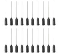 PATIKIL Blunt Tip Dispensing Needles 1.5 Inch, 50 Pcs 19G Industrial Liquid Dispenser Needle with Lure Lock for Refilling Liquid Inks Adhesive Glue