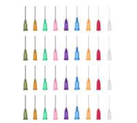 PATIKIL Blunt Tip Dispensing Needles 1 Inch, 45 Pcs 9 Different Gauge Industrial Liquid Dispenser Needle with Lure Lock for Refilling Liquid Inks Adhesive Glue