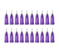 PATIKIL Blunt Tip Dispensing Needles 21G, 20 Pcs 1/4 Inch Industrial Liquid Dispenser Needle with Lure Lock for Refilling Liquid Ink Adhesive Glue