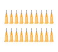 PATIKIL Blunt Tip Dispensing Needles 23G, 20 Pcs 1/4 Inch Industrial Liquid Dispenser Needle with Lure Lock for Refilling Liquid Ink Adhesive Glue