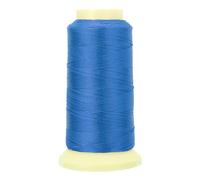 PATIKIL Bonded Thread, 0.4 mm 550 Yards Polyester Sewing Cord for Weave Bracelets Pendant Ropes Macrame Bookbinding DIY Craft, Blue