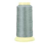 PATIKIL Bonded Thread, 0.4 mm 550 Yards Polyester Sewing Cord for Weave Bracelets Pendant Ropes Macrame Bookbinding DIY Craft, Light Gray