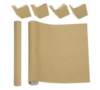 PATIKIL Book Binding Cloth, 51 x 11 Inches Book Cloth for Binding Repairing Fabric Surface Paper Backed Bookbinding Supplies, Khaki