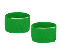 PATIKIL Boot Straps, 2 Pack Elastic Polyester Trousers Blouses Ankle Straps Pants Leg Bands with Hook and Loop for Hiking, Fishing, Hunting, 12", Green