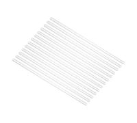 PATIKIL Borosilicate Glass Stick, 9.84inch 8mm Diameter Glass Stirring Rod Coffee Cocktail Stirrers Stir Spoons Stirring Sticks for Mixing Lab Kitchen Bar, 12Pcs