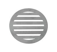 PATIKIL Bottom Fire Grate, 6.1" Round BBQ Grill Grate Replacement Carbon Steel