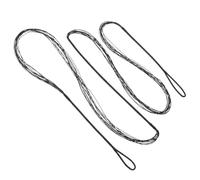 PATIKIL Bow String Replacement,12 Strands Recurve Bowstring for AMO 59" Traditional Recurve Bow, Black
