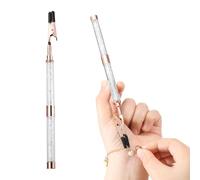 PATIKIL Bracelet Clasp Helper, Bracelet Helper Tool to Put on Yourself with Rubber Cover Tip, Jewelry Quick Wear Fastening Equipment for Necklace Watch Zipper, AB Color/Rose Gold