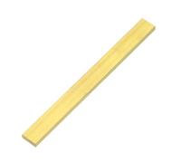PATIKIL Brass Bar, 1/5"x5.91"x0.59" Pure Flat Brass Plate Solid Metal Sheet Tubing Strip for Crafting Jewelry Plating Repairing Science Class, 1 Pcs