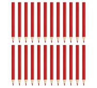 PATIKIL Bright Red Colored Pencils Set,24 Pcs Oil Color Pencils Wooden Coloring Drawing Pencil for Artists Art Painting
