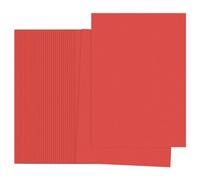 PATIKIL Bright Red Print Copy Paper, 100 Sheets 11.7x8.3 A4 19lb/70gsm Double Sided Colorful Print Paper Bulk Sheet DIY Craft Art Projects Supplies for Printer Origami