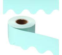 PATIKIL Bulletin Board Border, 65.5 Feet Poster Chalkboard Cork Decoration Trim Scalloped Borders Wall Decor for Classroom Office Locker, Dark Green