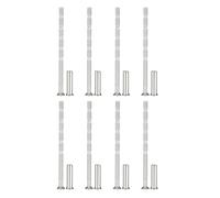 PATIKIL Cabinet Handle Screws M3x60, 8Pcs Break Away Screws Drawer Pull Screw Phillips Drive Flat Countersunk Head Bolts with Sleeve for Door Handle Lever