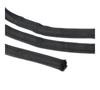 PATIKIL Cable Sleeve, 20 Ft x 0.2" Wire Manager Cord Protector Trolling Motor Cable Sleeve Dog Cat Cord Wrap Protector for Computer Wire Organizer Hose