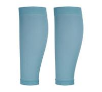 PATIKIL Calf Compression Sleeves, Leg Compression Elastic Sleeve Calf Brace Support for Men& Women, M& Blue& Spandex-Fitting For(Running Shin Splint Cycling Travel Relieve Leg Pain)
