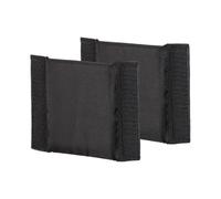PATIKIL Camera Bag Divider, 2Pcs 4.72"x3.54"x0.31" Shockproof Camera Bag Inserts Separator Pad Protective Lens for Nikon Camera DSLR Protect Bag Organizer Universal Divider Cushion, Black