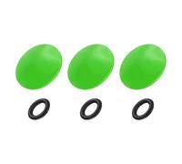 PATIKIL Camera Shutter Button, 3 Pack 10mm Convex Surface Shutter Release Buttons Pure Copper Camera Button for Nikon for Fujifilm for Leica DSLR/SLR, Green