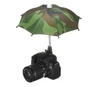 PATIKIL Camera Umbrella, 27cm Sunshade Camera Hot Shoe Umbrella Protector Waterproof Rain Cover Protector for Nikon, Camouflage