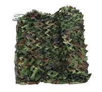 PATIKIL Camouflage Netting 10 x 10ft Camo Netting 210D Oxford Durable Camo Mesh Net Blind Sunshade Hunting Shooting Hide Army for Camping Theme Party Car Cover Decoration, Jungle Camo