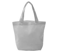 PATIKIL Canvas Tote Bag for Women, Small Canvas Bag with Handles Bulk Cotton Sturdy Reusable Mini Lunch Tote Bag Washable DIY for Personalized Crafts Vinyl Dye Gifts Lunch Bento, White