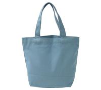 PATIKIL Canvas Tote Bag for Women, Small Canvas Bag with Handles Bulk Cotton Sturdy Reusable Mini Lunch Tote Bag Washable DIY for Personalized Crafts Vinyl Dye Gifts Lunch Bento, Blue