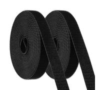 PATIKIL Carpet Marker Strips 20mm x 5 Meters, 2 Roll Floor Markers Nylon Strip Floor Marking Tape for Classroom Rug Teacher Supplies, Black