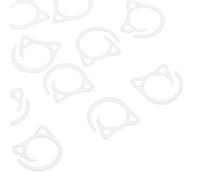 PATIKIL Cat Crochet Stitch Markers, 12 Pack Stitch Marker for Knitting Crocheting Supplies Cute Metal Spiral Knit Clip Ring Counters for Crochet Yarn DIY Crafts, White