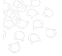 PATIKIL Cat Crochet Stitch Markers, 24 Pack Stitch Marker for Knitting Crocheting Supplies Cute Metal Spiral Knit Clip Ring Counters for Crochet Yarn DIY Crafts, White
