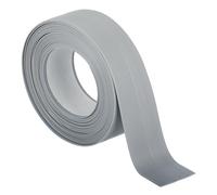 PATIKIL Caulk Tape 0.9" x 10.5 Ft, Self Adhesive Sealing Tape Waterproof Toilet Tub Caulk Sealant Strip Sealing Trim for Kitchen Bathroom Toilet Bathtub Sink Countertop, Gray