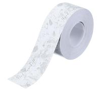 PATIKIL Caulk Tape Waterproof Self Adhesive, PVC Toilet Caulking Sealant Strip Bathtub Caulk Sealing Strip Tape for Bathroom Kitchen Countertop, Marble (35mm x 5m)