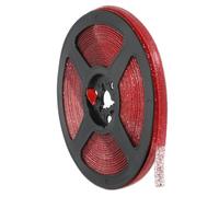 PATIKIL Caulking Trim Strip, 20 Ft Corner Peel and Stick Wall Molding Edging Waterproof Self-Adhesive Trim Caulk Strip for Ceiling Countertop Toilet Tile Tub, Red