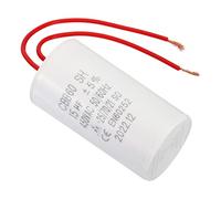 PATIKIL CBB60 15uF Running Capacitor,1Pcs AC 450V 50/60Hz Cylinder Bottom with 2 Wires 12cm for Washing machine,Water Pump Motor Star,1.52 x 2.93inch