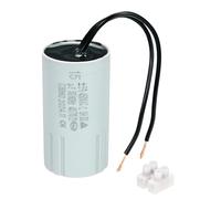 PATIKIL CBB60 15uF Running Capacitors, AC 450V 2 Wires 50/60Hz Cylinder 69x37mm for Water Pumps, Washing Machines Motor Start,1Set