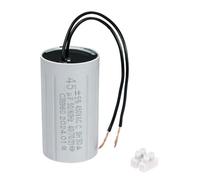 PATIKIL CBB60 45uF Running Capacitors, AC 450V 2 Wires 50/60Hz Cylinder 90x50mm for Water Pumps, Washing Machines Motor Start,1Set