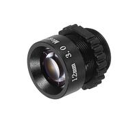 PATIKIL CCTV Camera Lens 12mm Focal Length HD 3MP Security CCTV Camera Lens Wide Angle M12 Mount Fixed Aperture Long Viewing Distance