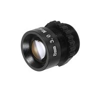 PATIKIL CCTV Camera Lens 8mm Focal Length HD 3MP Security CCTV Camera Lens Wide Angle M12 Mount Fixed Aperture Long Viewing Distance