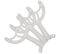 PATIKIL Ceiling Fan Blades Arms Replacement, 3 Pcs 52" Fan Blade Replacement Parts Mounting Bracket Kit for Replacing the Worn Fan Blades, White