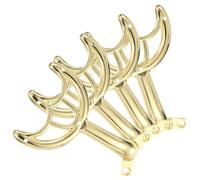 PATIKIL Ceiling Fan Blades Arms Replacement, 4 Pcs 52" Fan Blade Replacement Parts Mounting Bracket Kit for Replacing the Worn Fan Blades, Gold