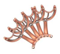 PATIKIL Ceiling Fan Blades Arms Replacement, 5 Pcs 52" Fan Blade Replacement Parts Mounting Bracket Kit for Replacing the Worn Fan Blades, Red Bronze